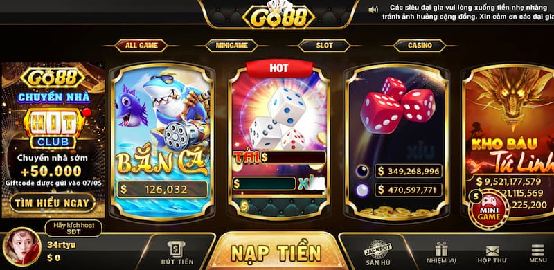 Các chiến thuật và mẹo chơi tài xỉu hiệu quả tại go88