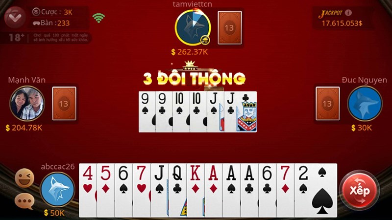 Hướng dẫn cách chơi tiến lên miền nam go88 chi tiết
