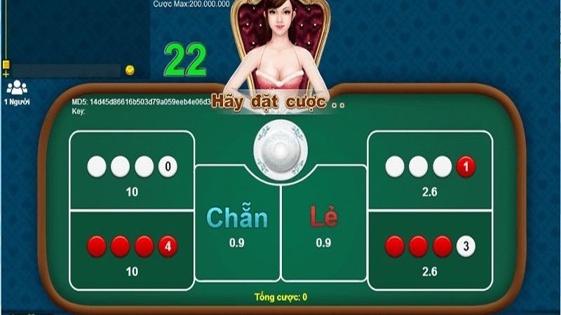 Phương pháp đánh chẵn lẻ trong xóc đĩa
